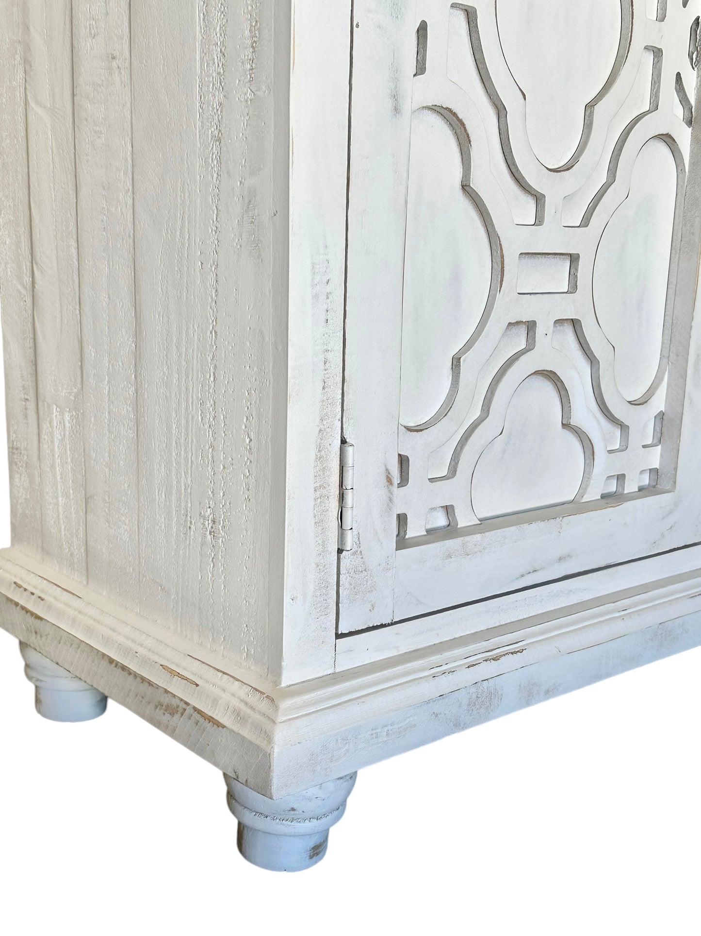 Madeleine White Console Cabinet