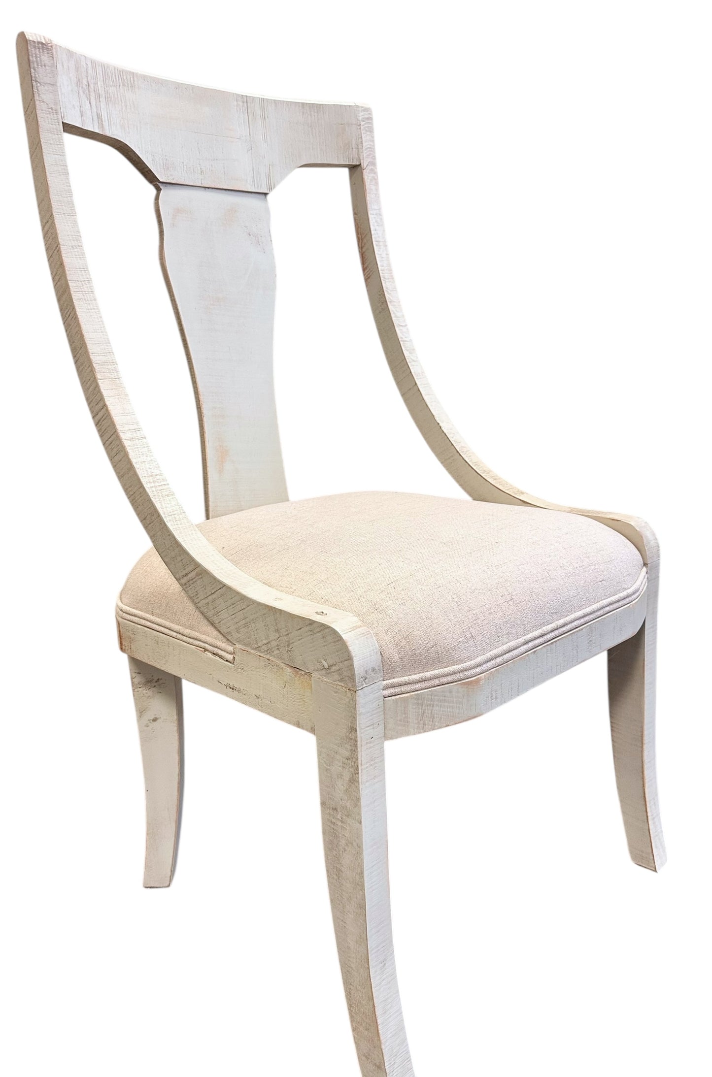 Rita Stone Washed Captains Chair - Clearance