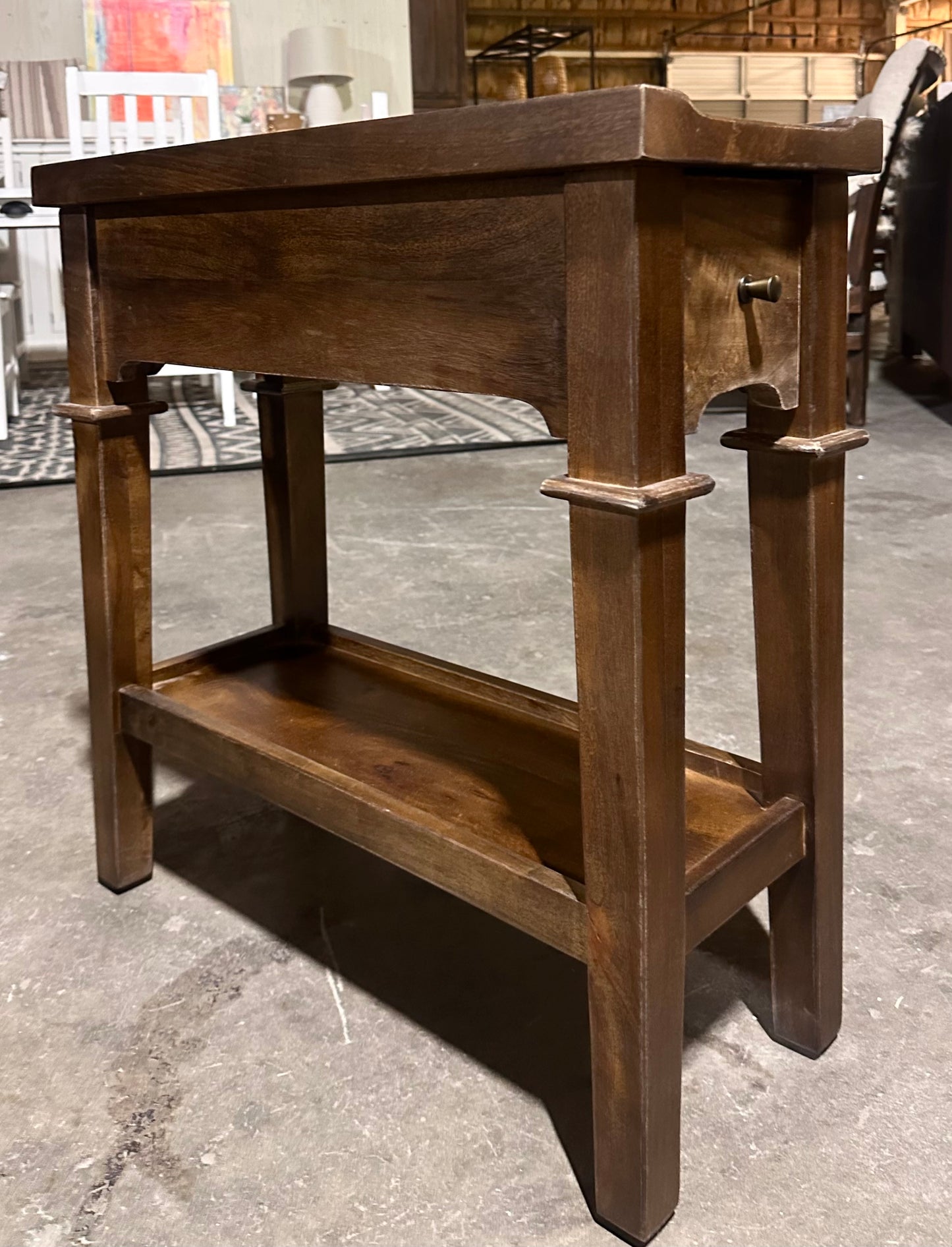 Francis Dark Mango End Table