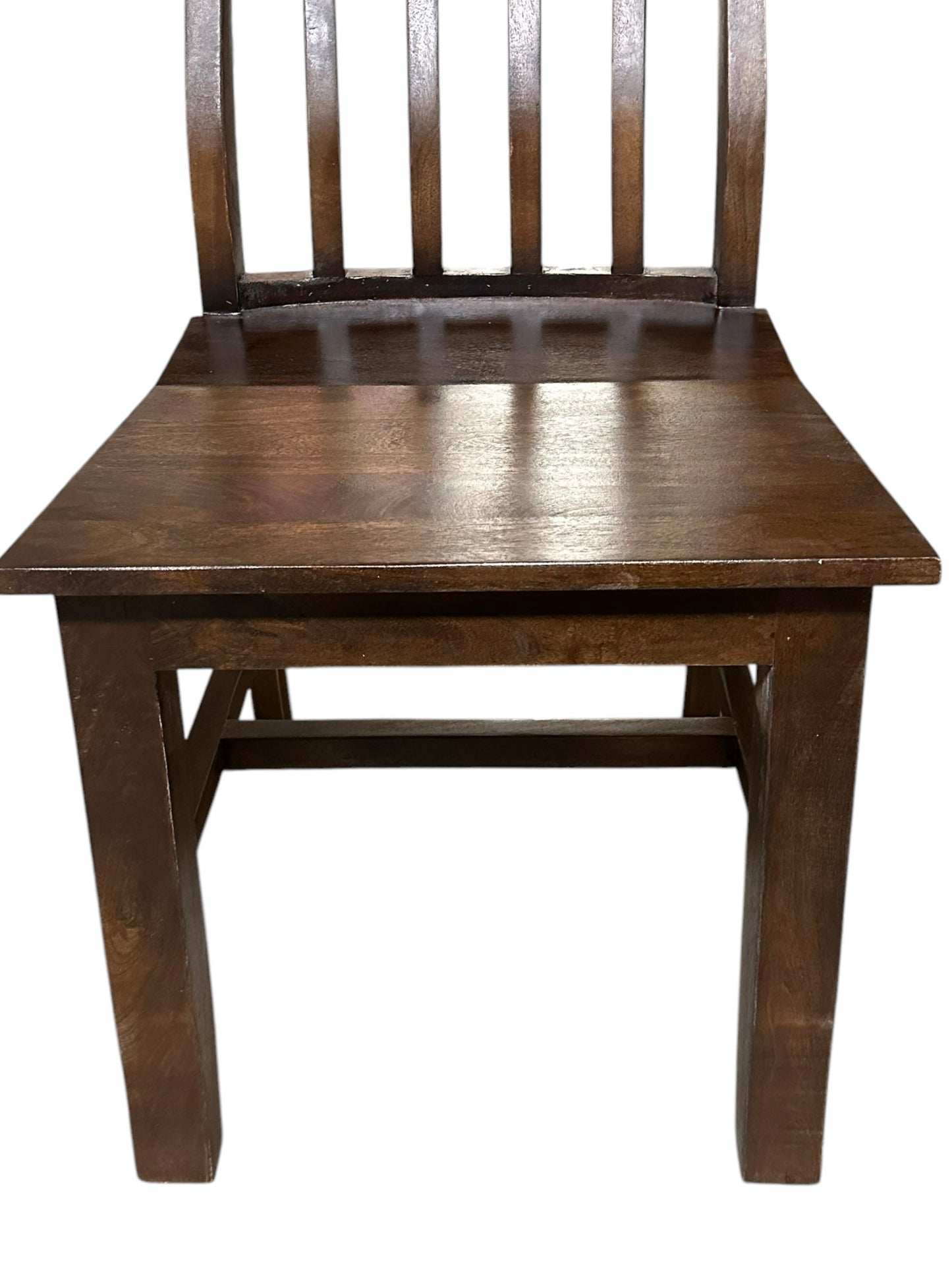 Archie Dark Mango Chair - Clearance