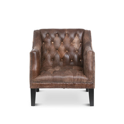 Lucas Leather Club Chair
