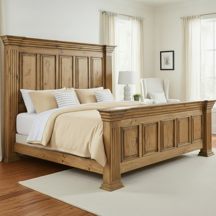 Kelsey Honey Queen Bedroom Set