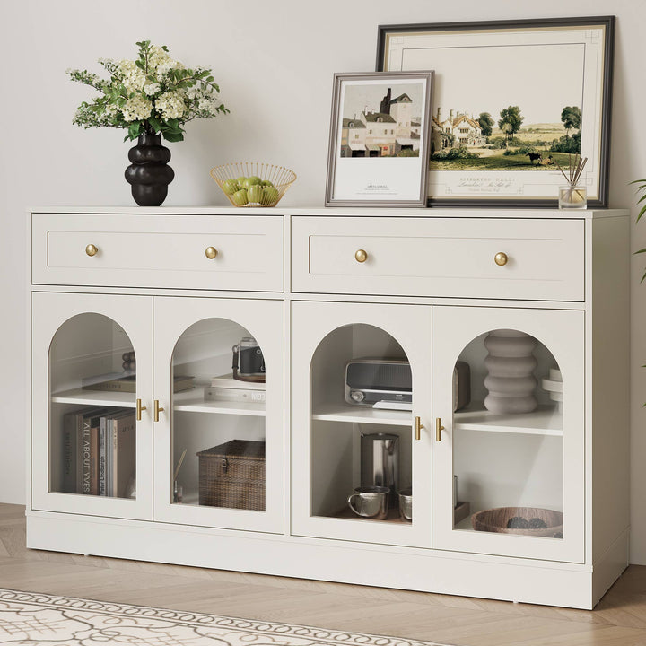 Rowan White Storage Sideboard