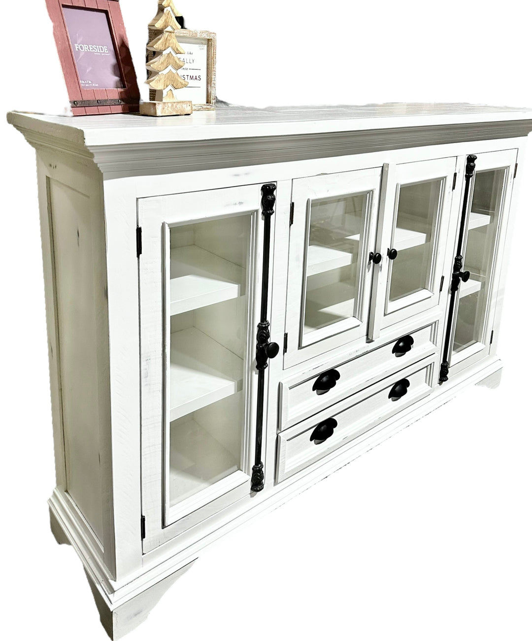 Sophie White Console Cabinet