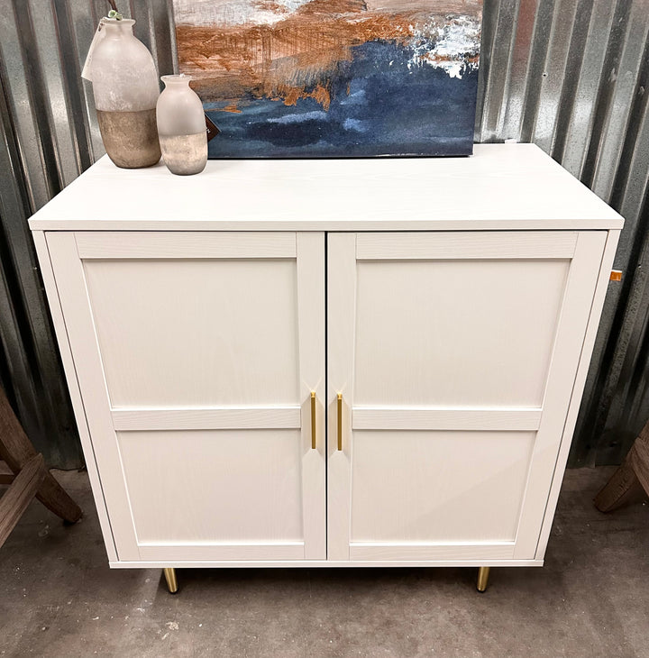 Piper White Accent Cabinet