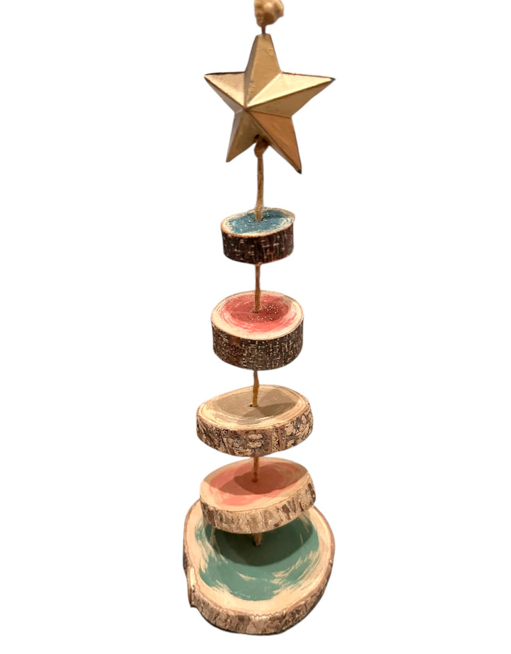Wood Christmas Tree ornament