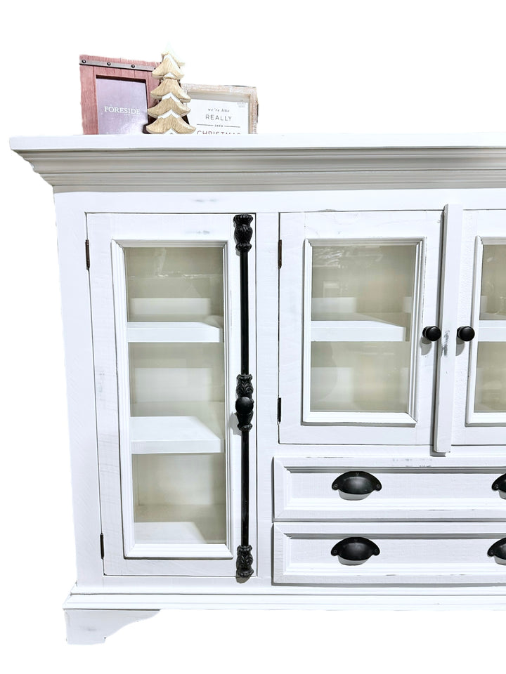 Sophie White Console Cabinet