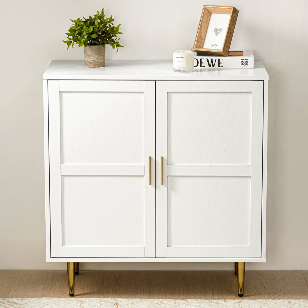 Piper White Accent Cabinet