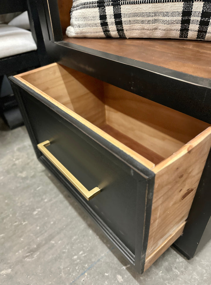 Wren Black Small Hall Tree