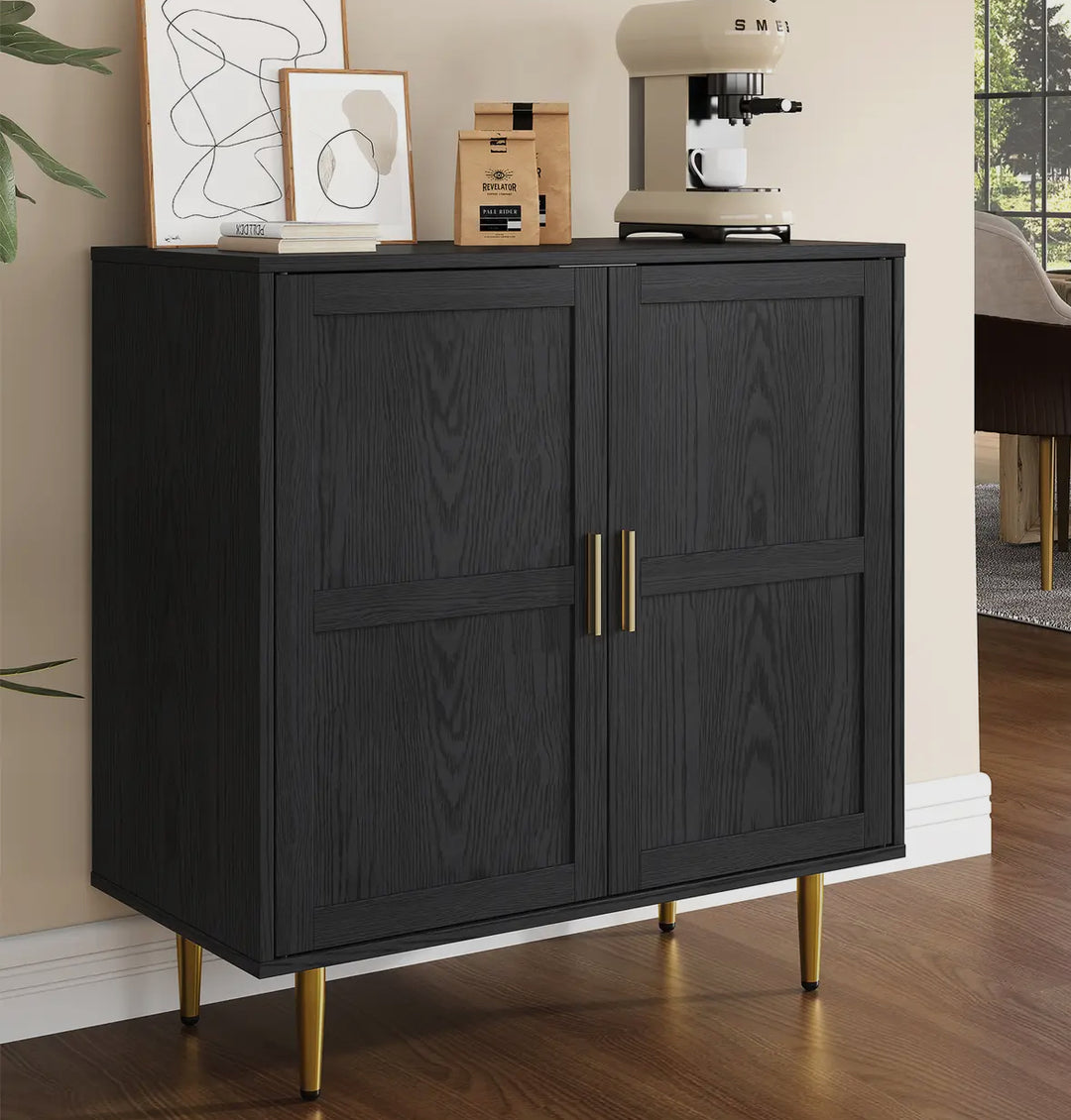 Whitley Black Accent Cabinet
