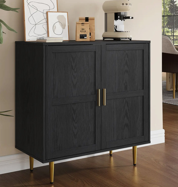 Whitley Black Accent Cabinet