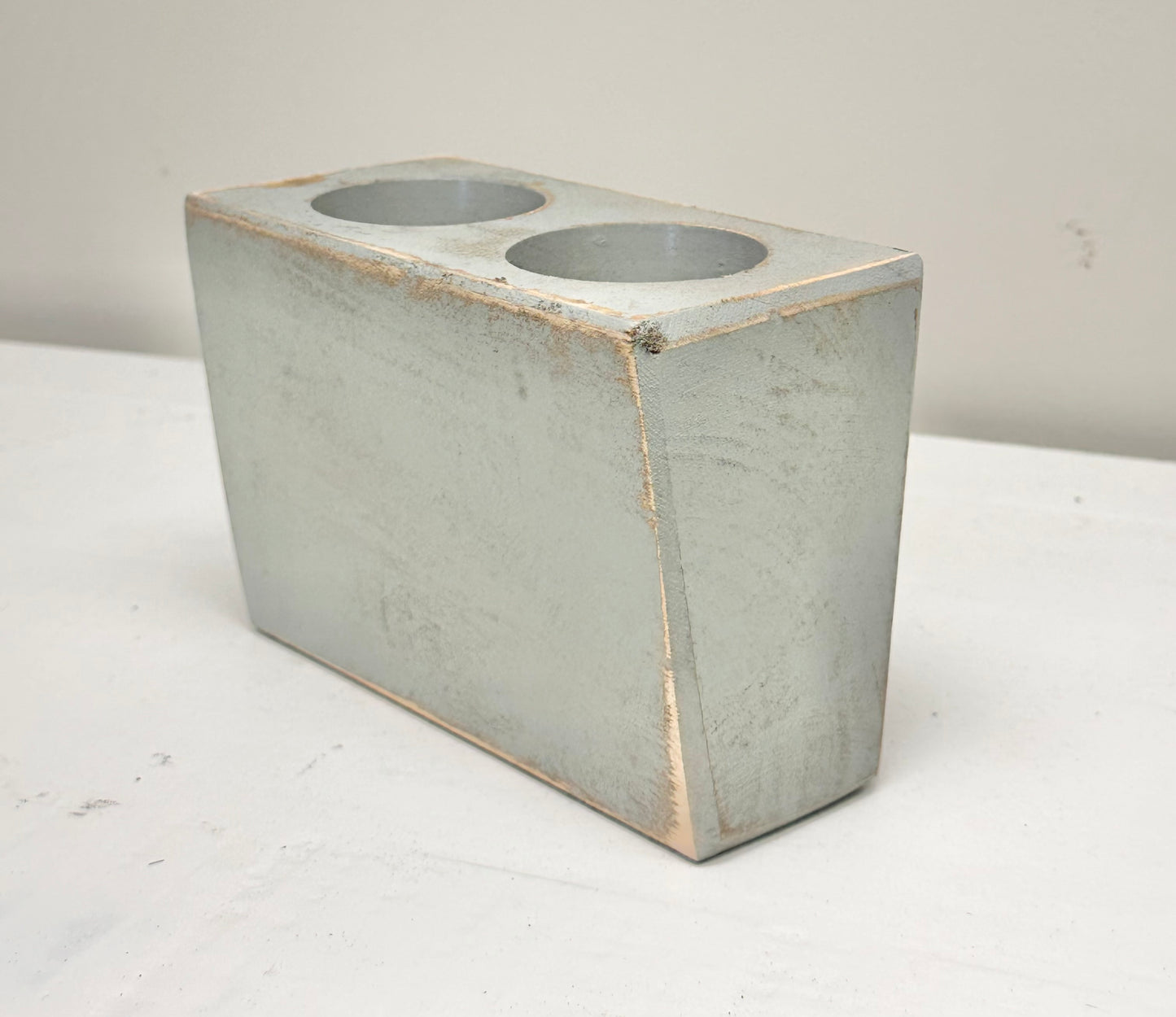 2 Hole Wood Sugar Mold