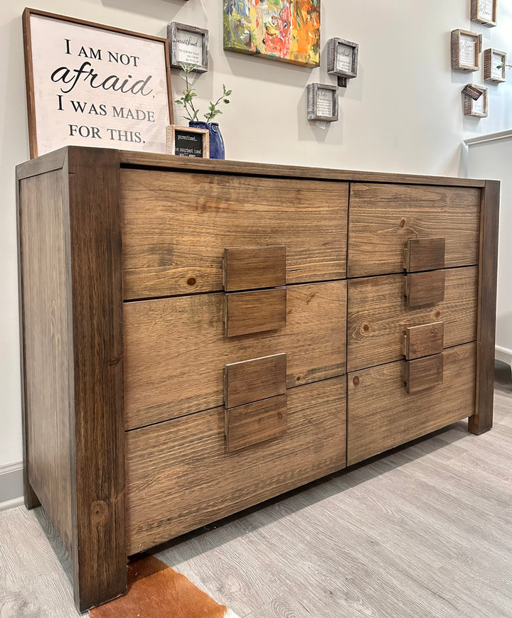 Fallon Rustic Brown Dresser