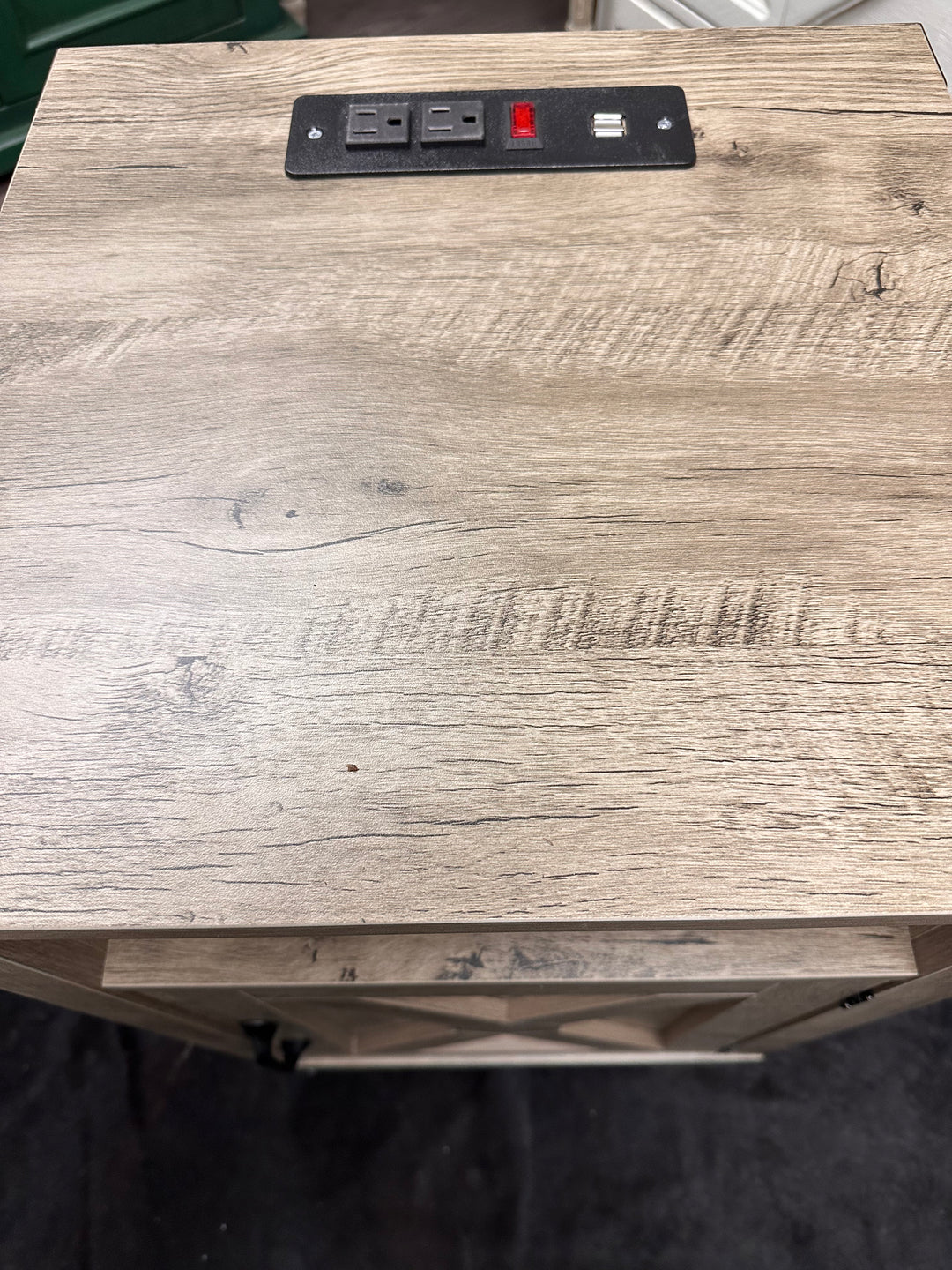 Hadley Weathered Gray Nightstands (pair of 2)