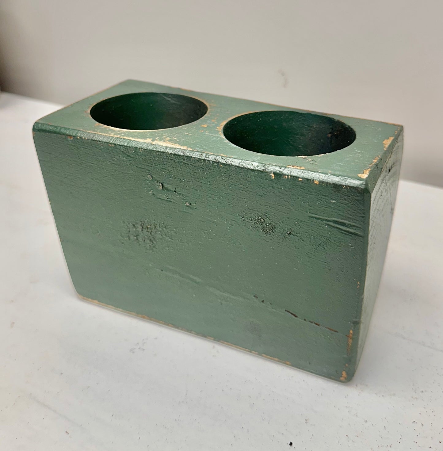 2 Hole Wood Sugar Mold