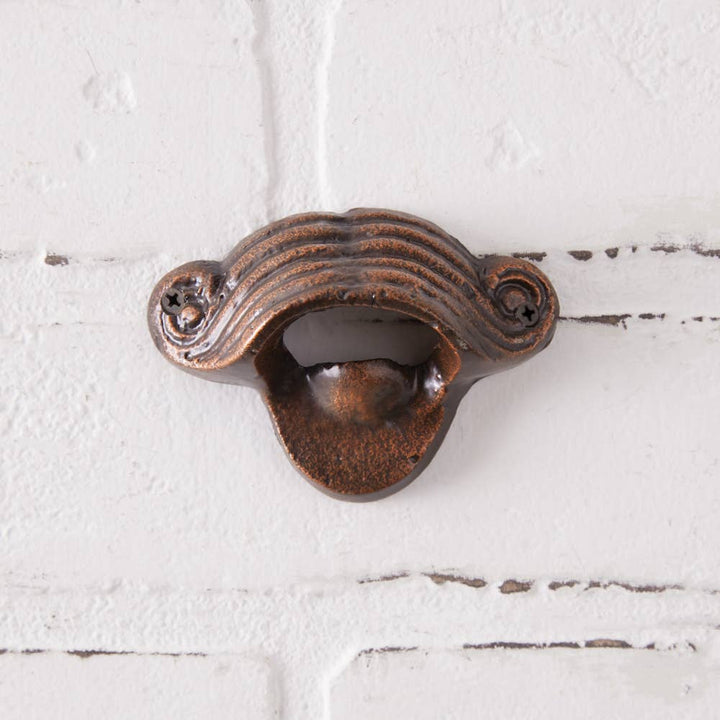 Mustache Wall Mounted Bottle Opener