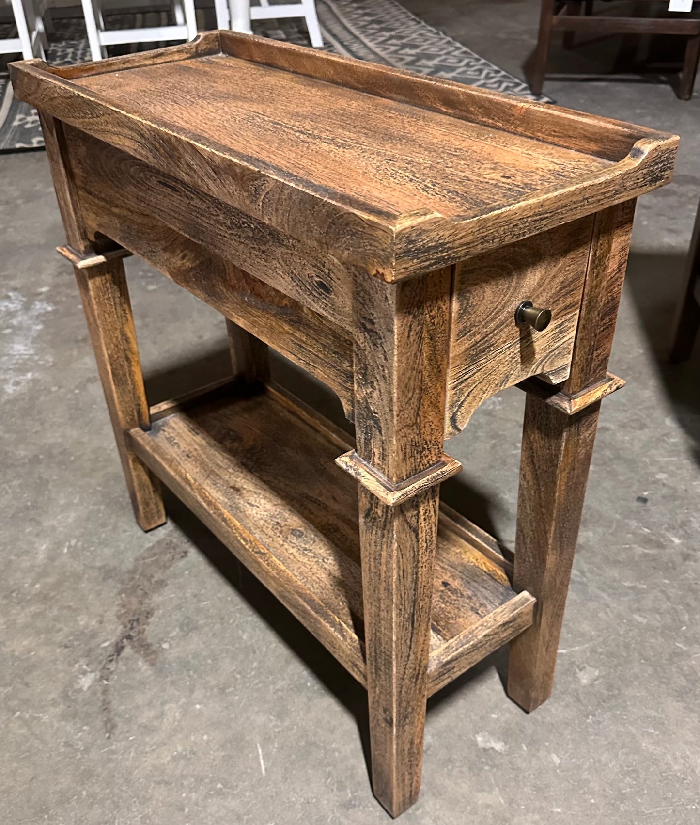 Francis Mango Rectangular End Table