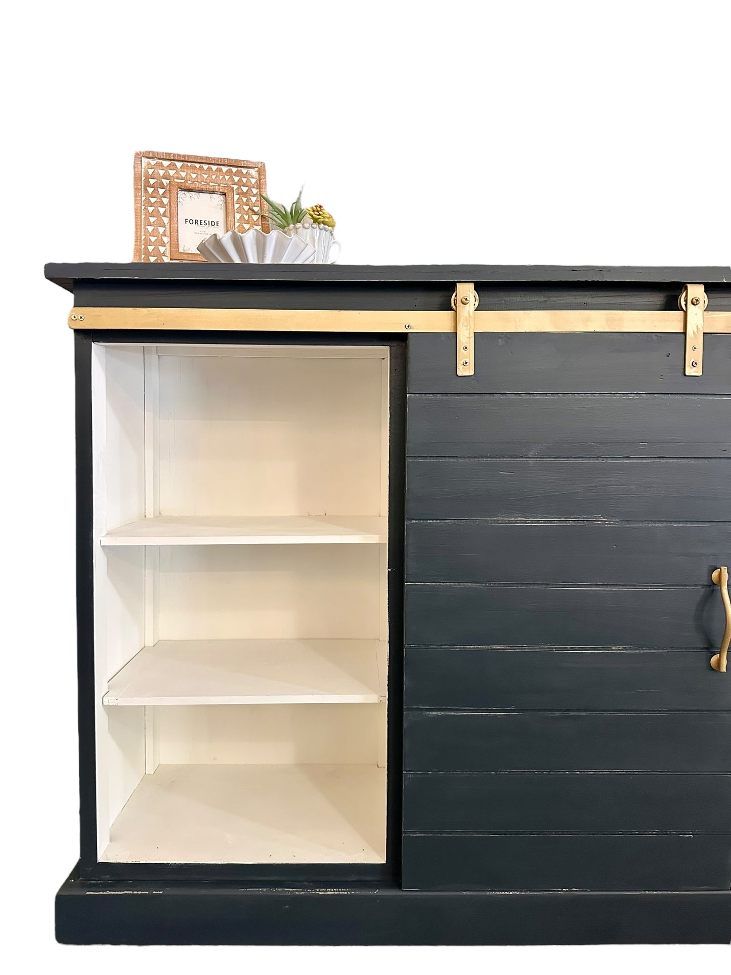 Griffin Navy Blue Large Cabinet
