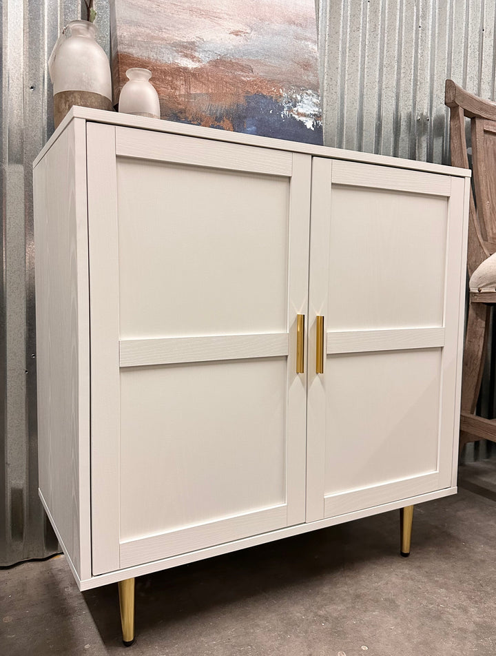 Piper White Accent Cabinet