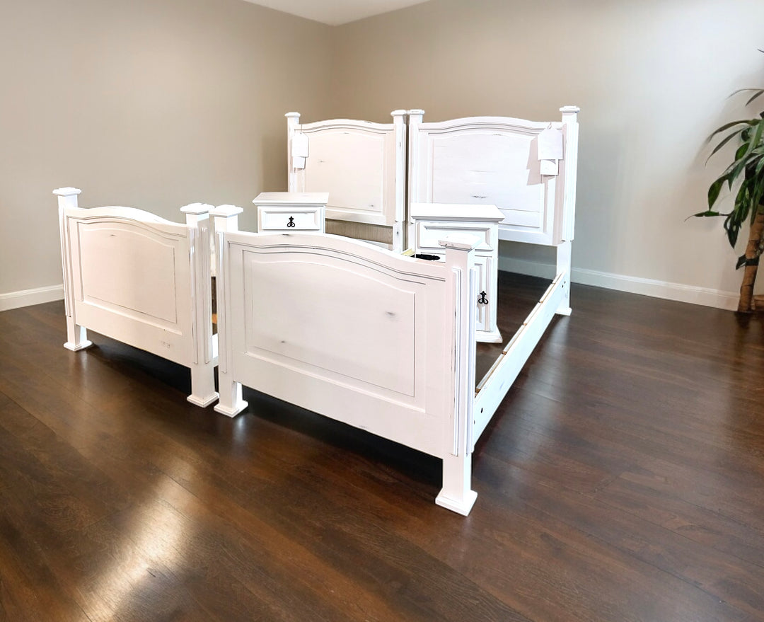 Brooklyn White Twin Bed