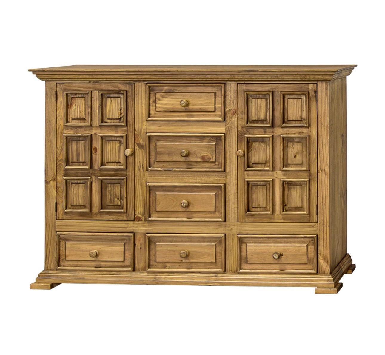 Kelsey Honey King Bedroom Set