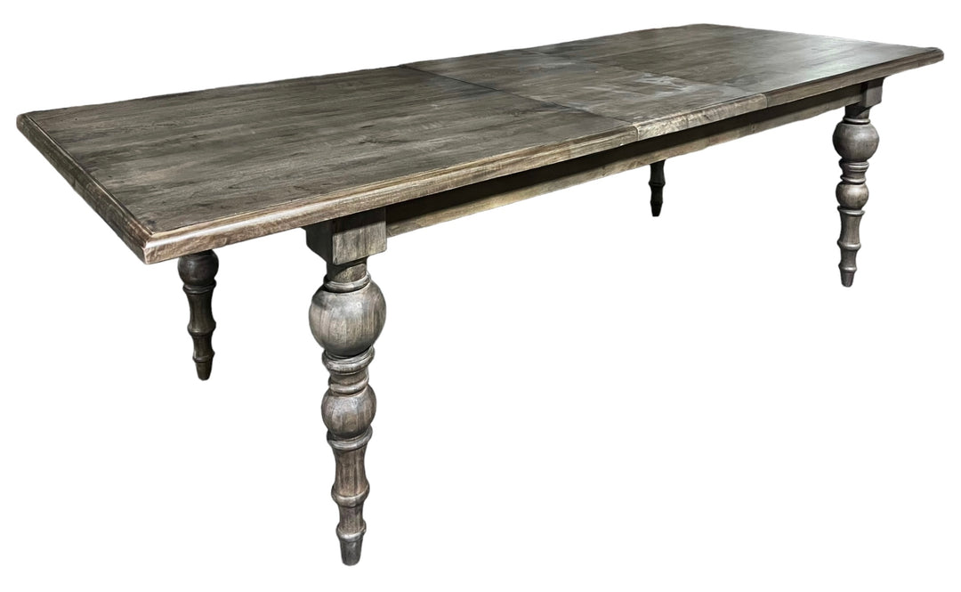 Olivia Extending Dark Weathered Mango Dining Table