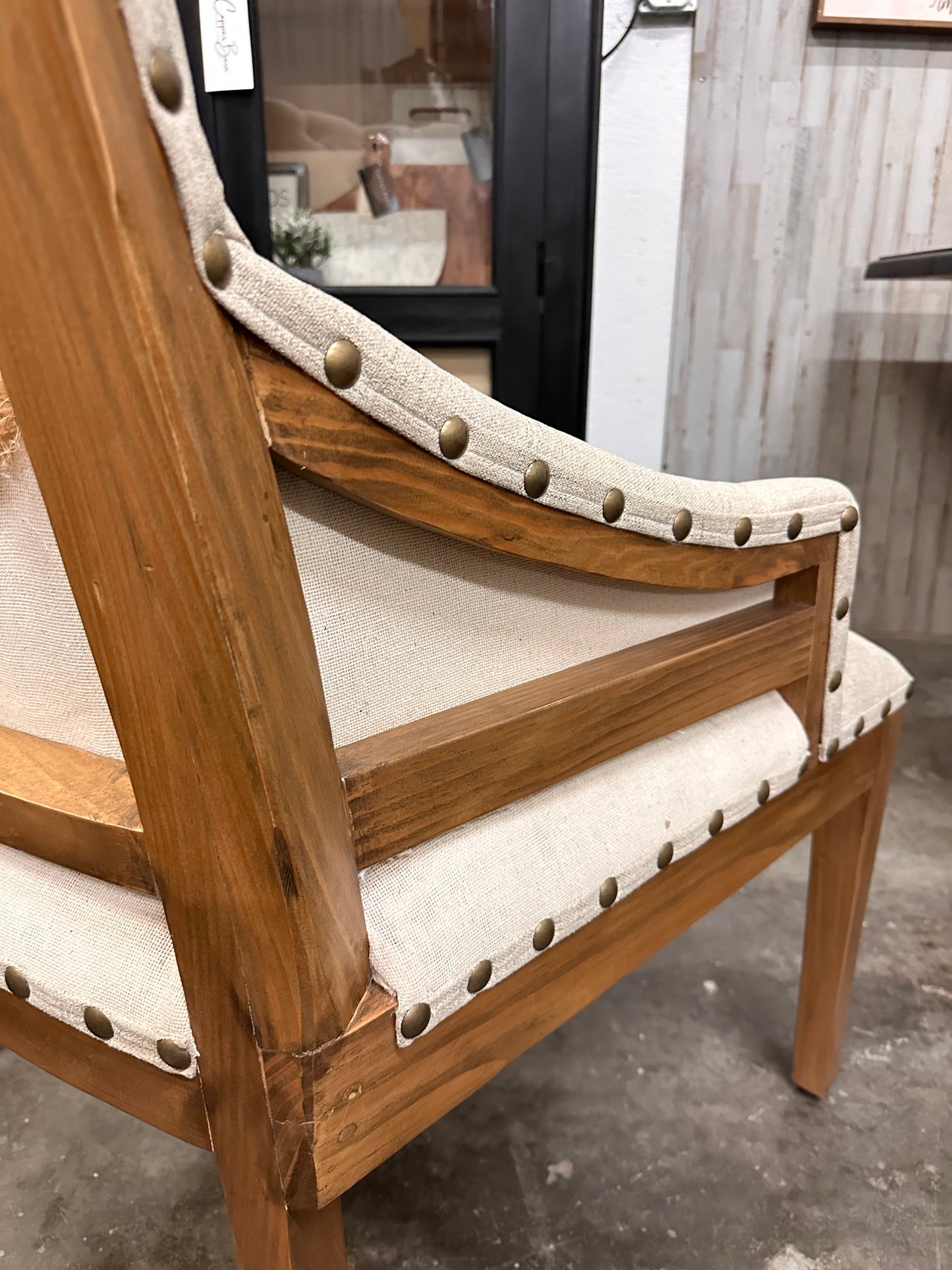 Rita Warm Honey Deconstructed Chair