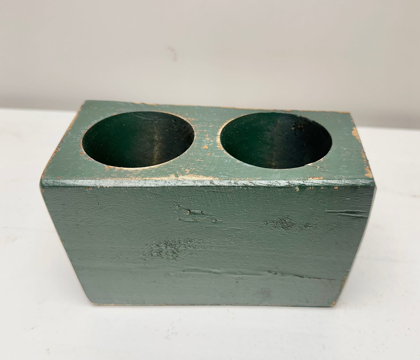 2 Hole Wood Sugar Mold