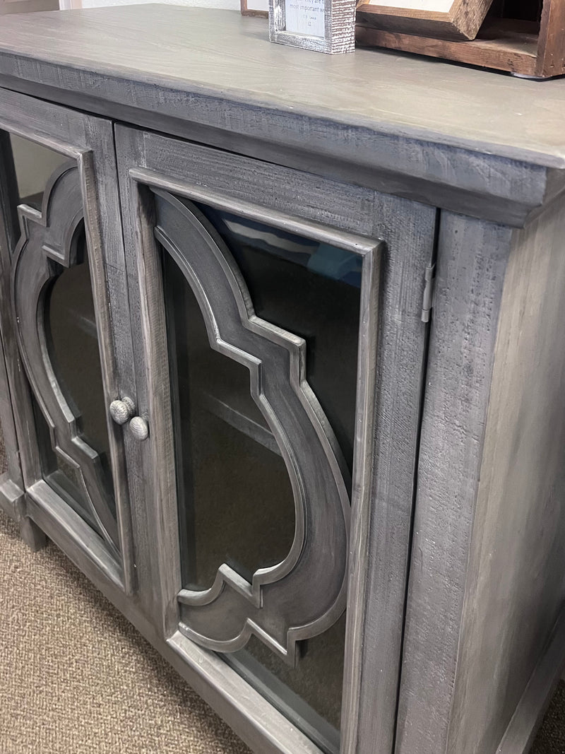 Darby Gray accent cabinet