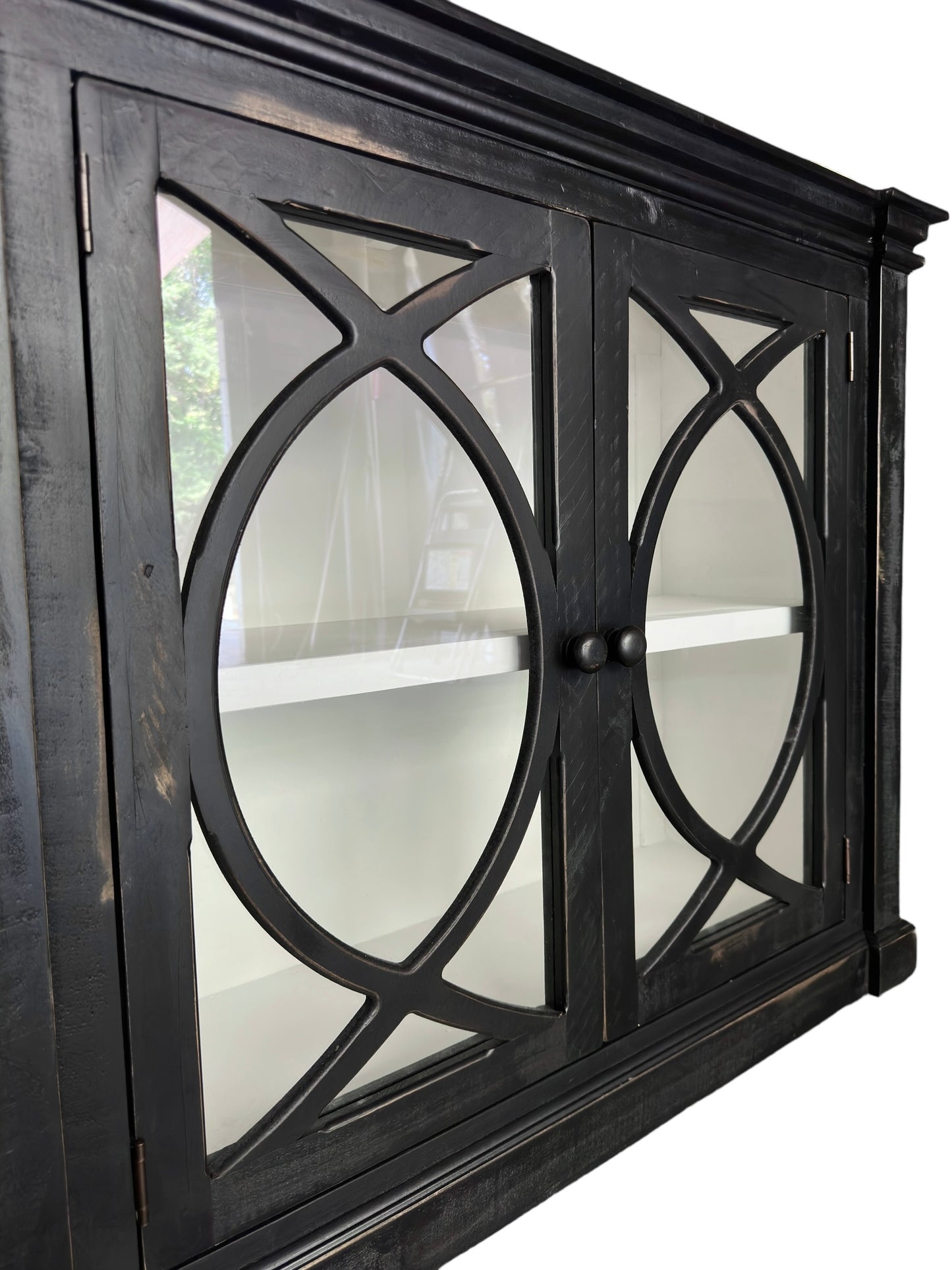 Cameo II Black Small Cabinet