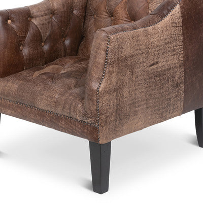 Lucas Leather Club Chair