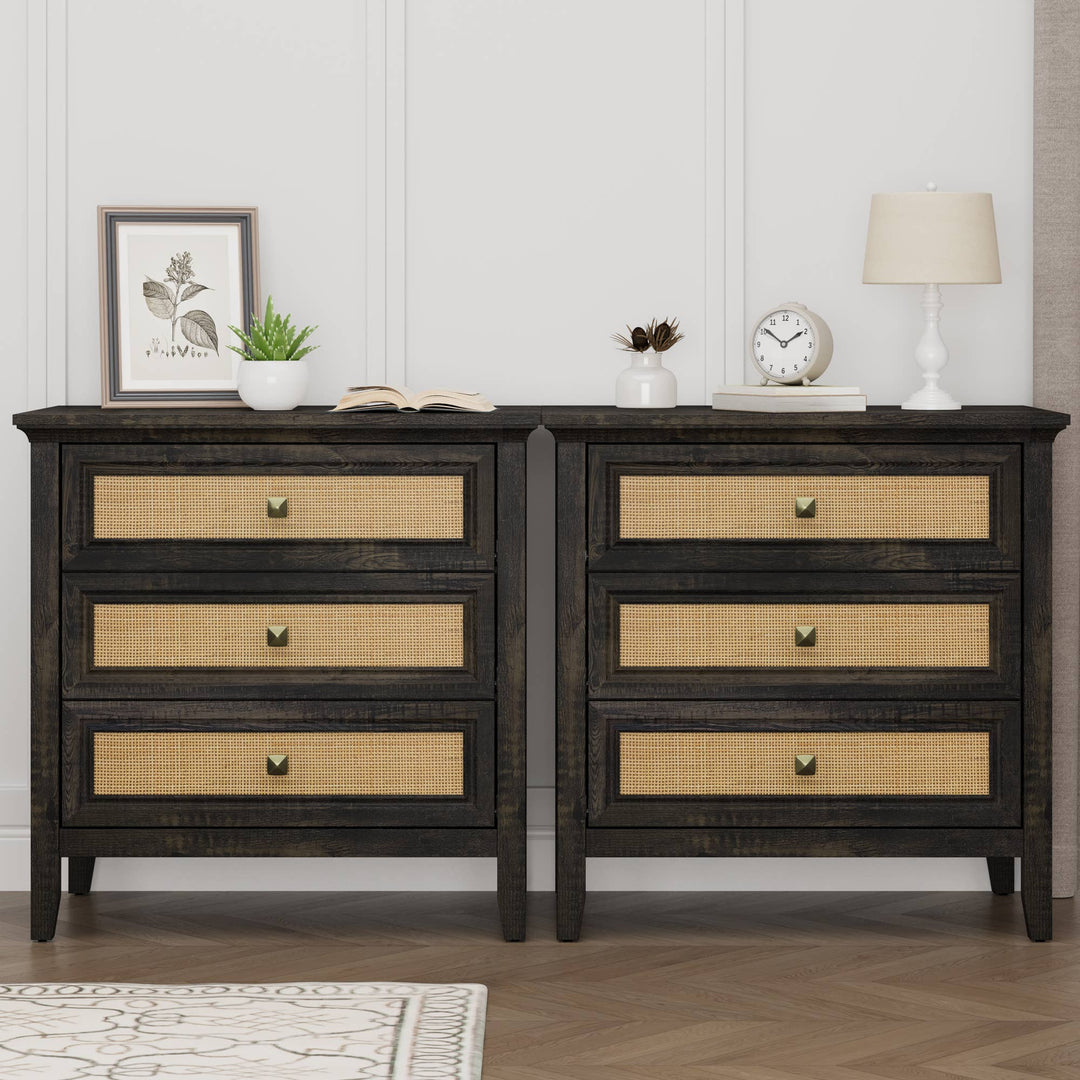 Dolores Coffee Brown Nightstand