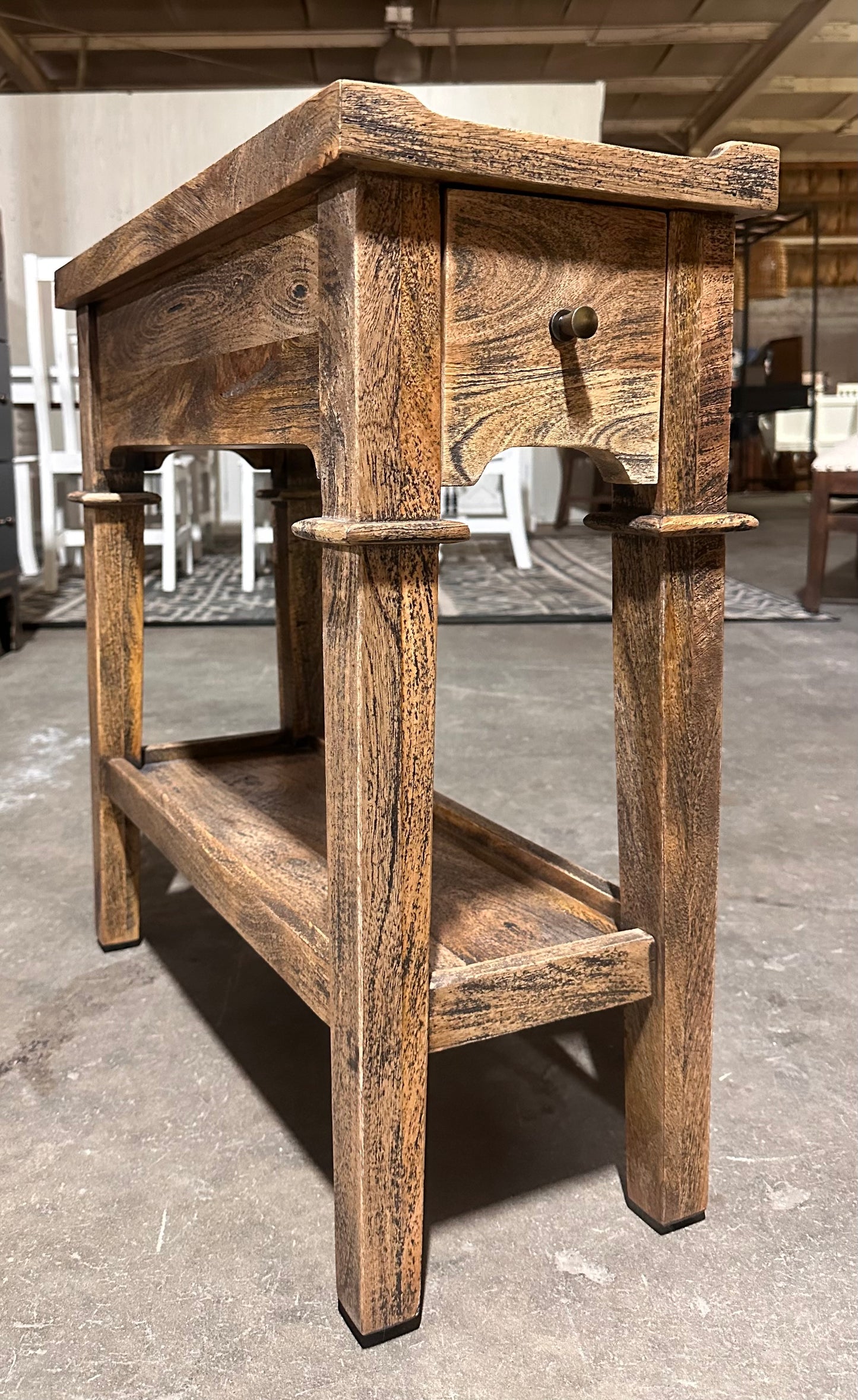 Francis Mango Rectangular End Table