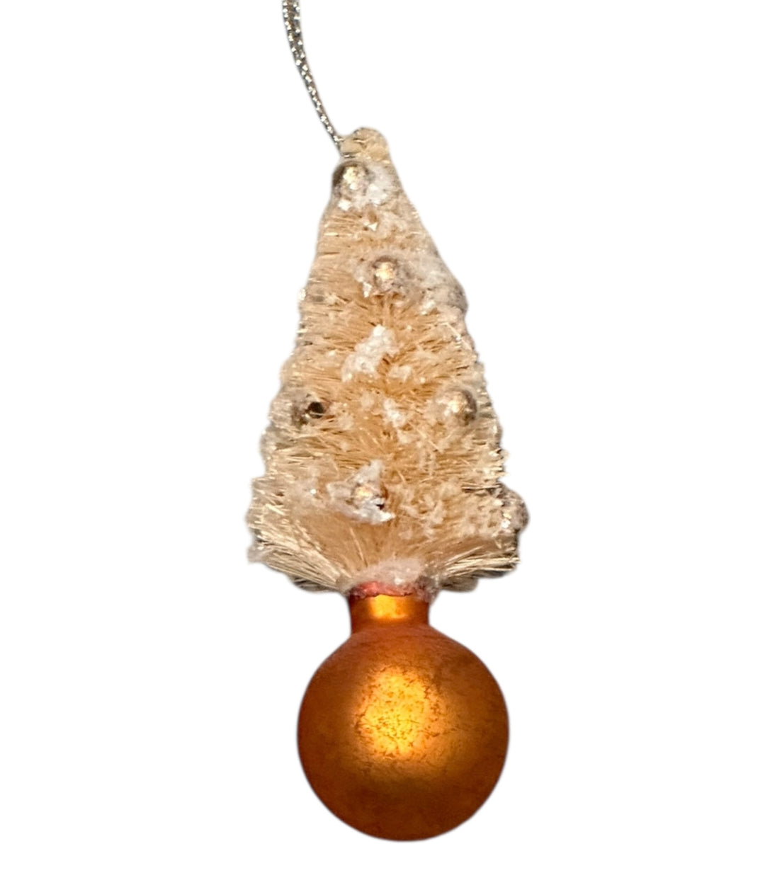 Bottle Brush Christmas Tree ornament