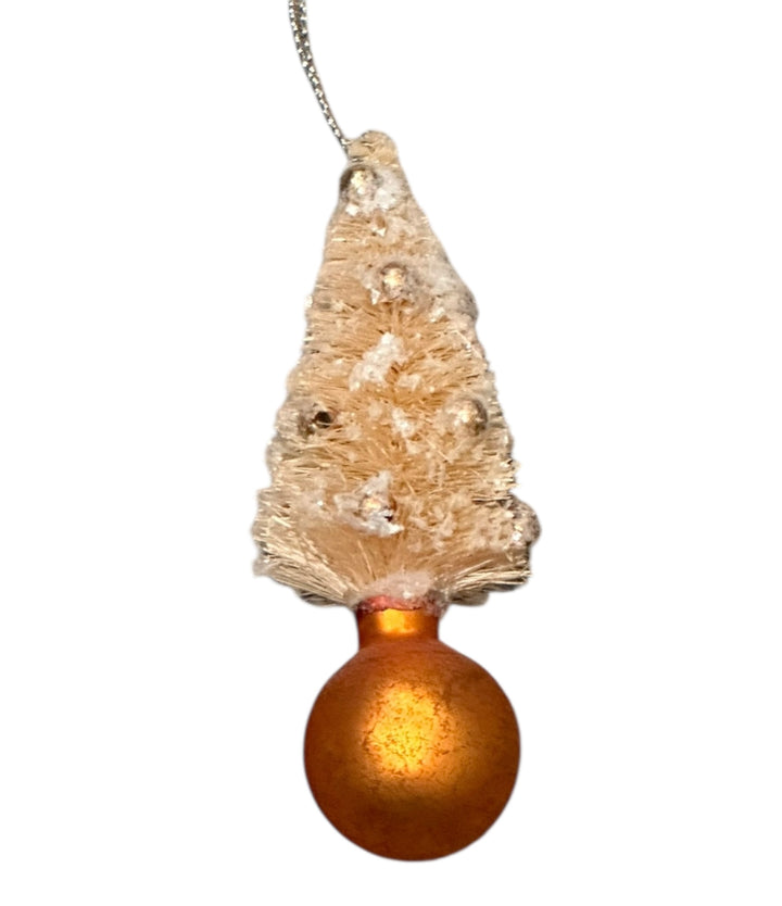 Bottle Brush Christmas Tree ornament