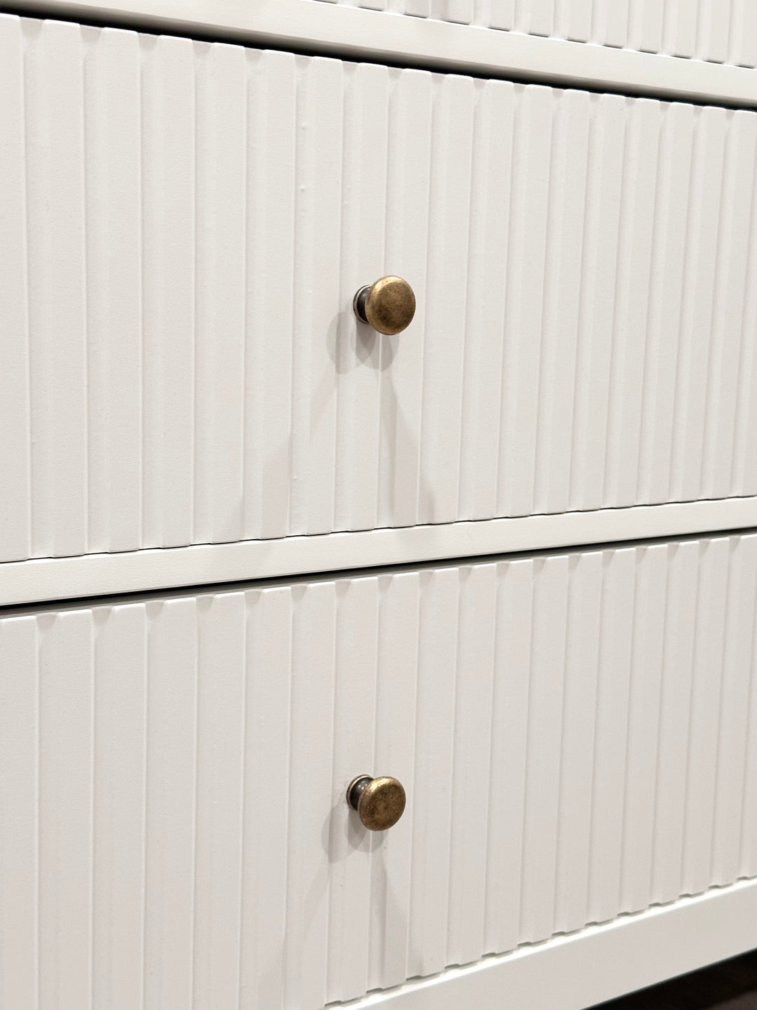 Liam Fluted 6 Drawer Dresser