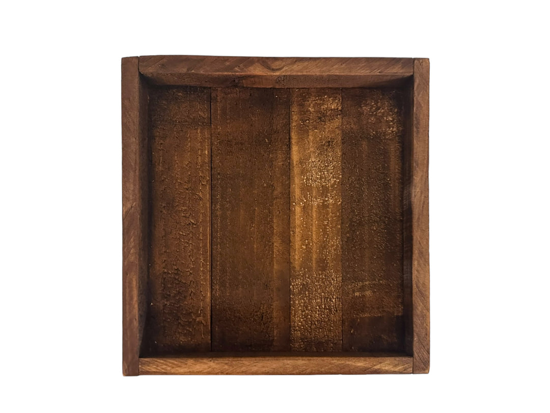 Square Wood Tray