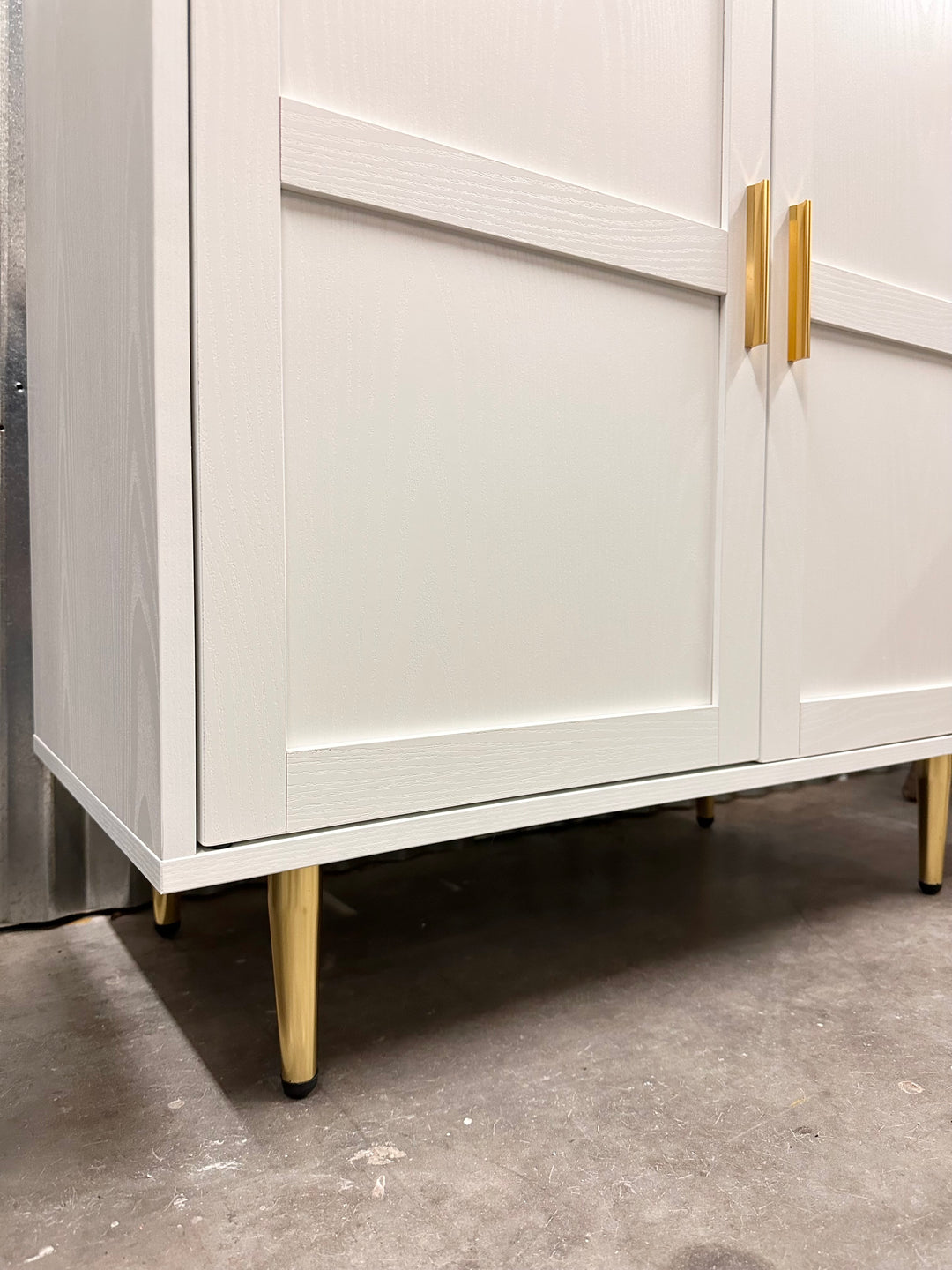 Piper White Accent Cabinet