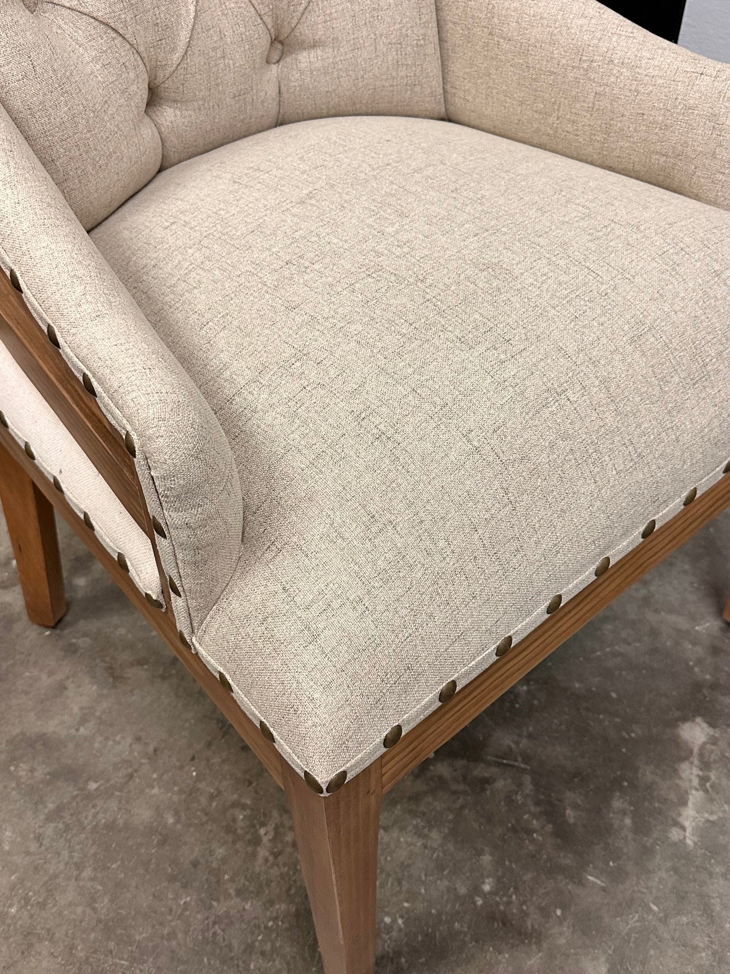 Rita Warm Honey Deconstructed Chair