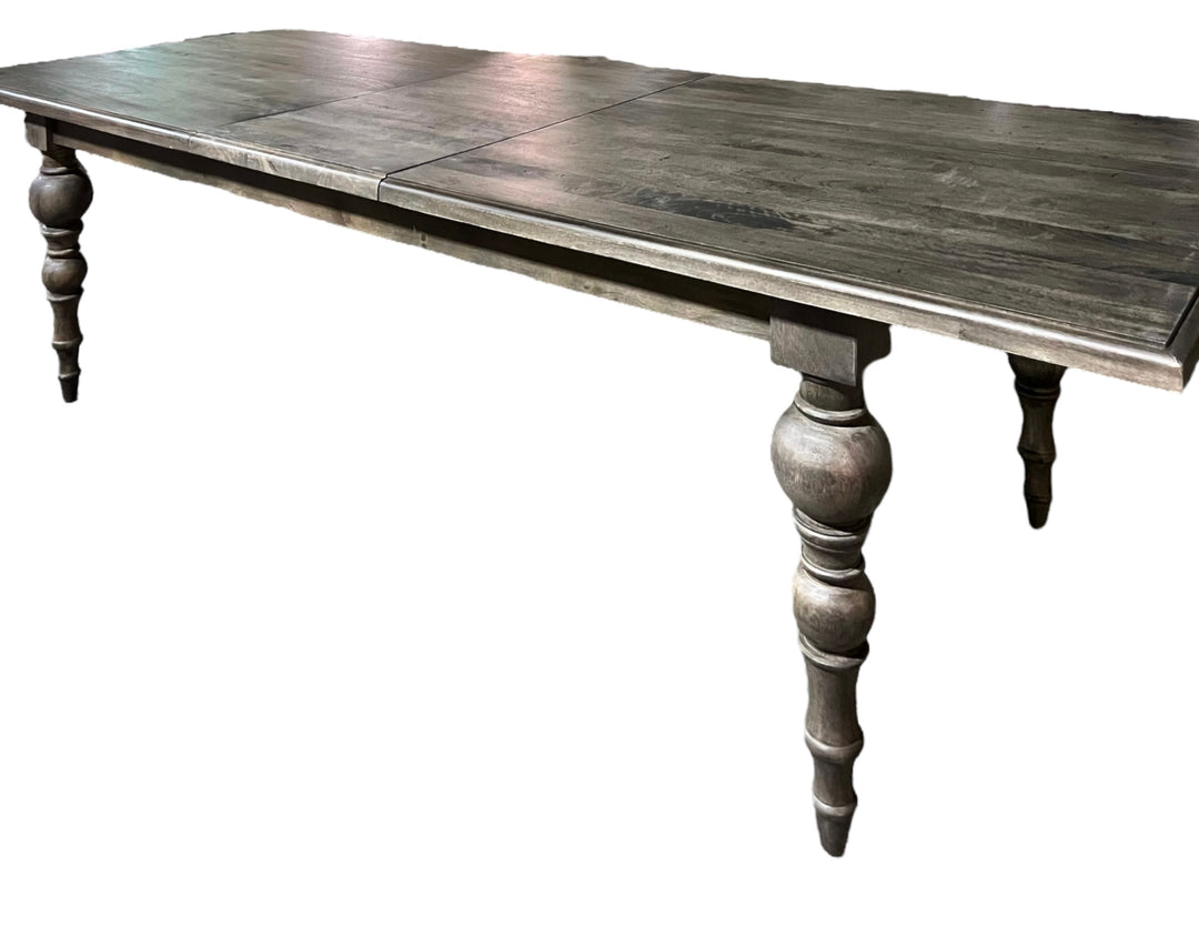 Olivia Extending Dark Weathered Mango Dining Table