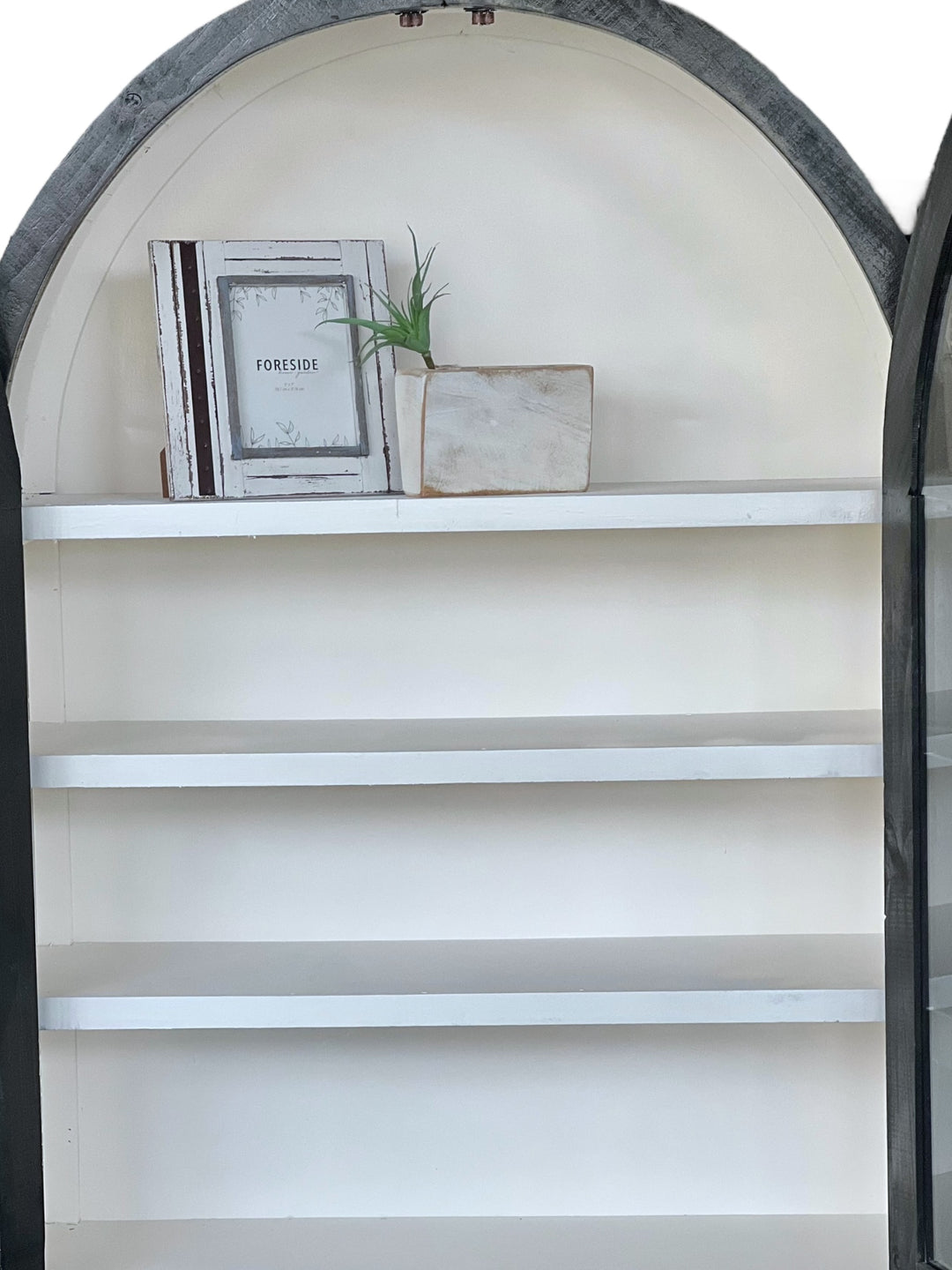 Kelly Black & White Display Cabinet