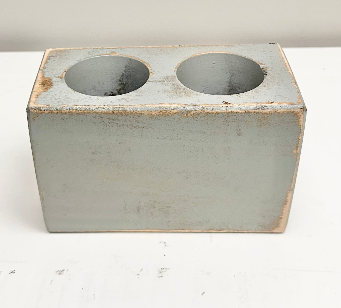 2 Hole Wood Sugar Mold