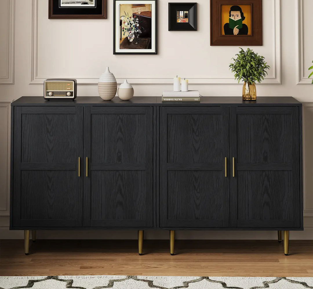 Whitley Black Accent Cabinet