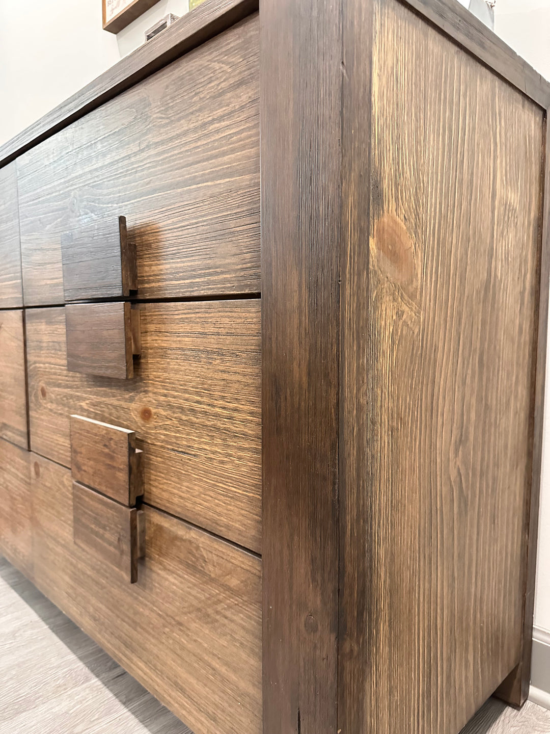 Fallon Rustic Brown Dresser