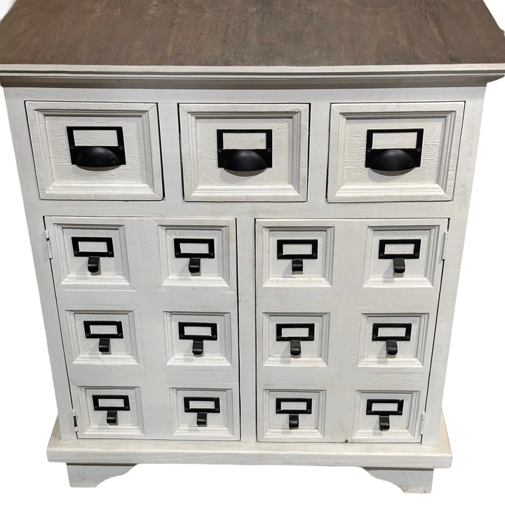 Emerson White Accent Cabinet