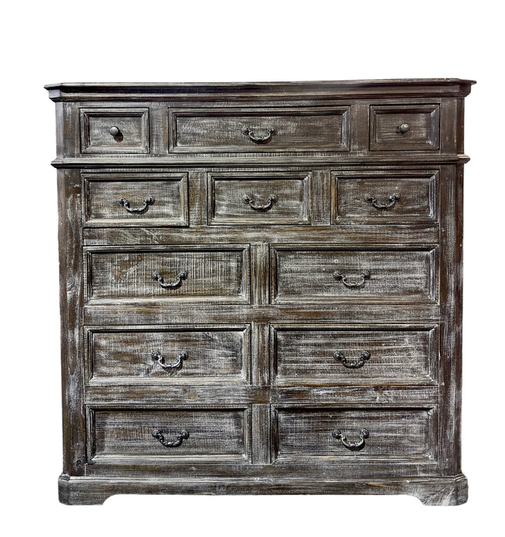 Courtney Weathered Wood X-Large Dresser