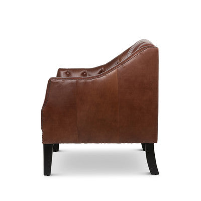 Lucas Cordovan Leather Club Chair