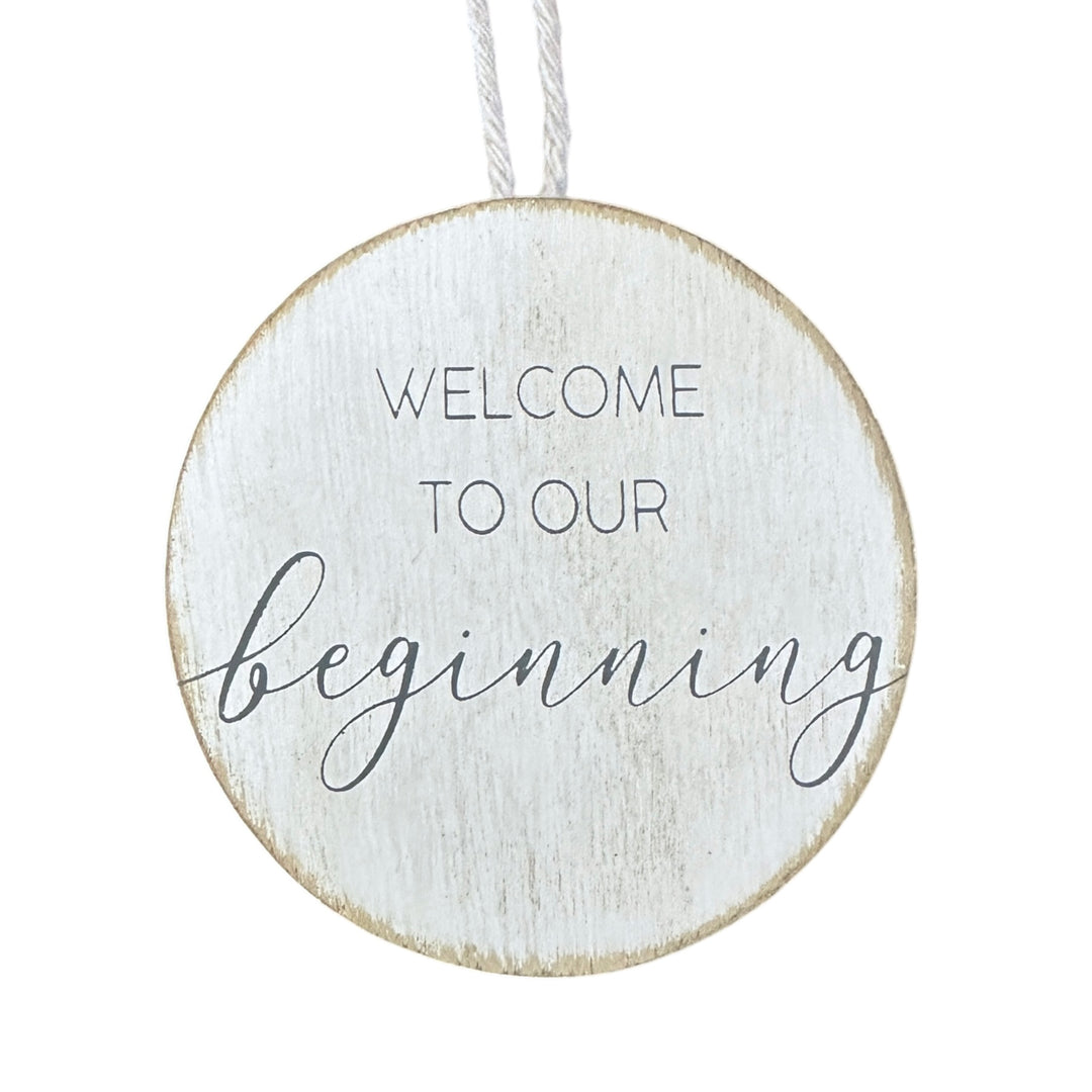 Welcome to our Beginning Christmas ornament