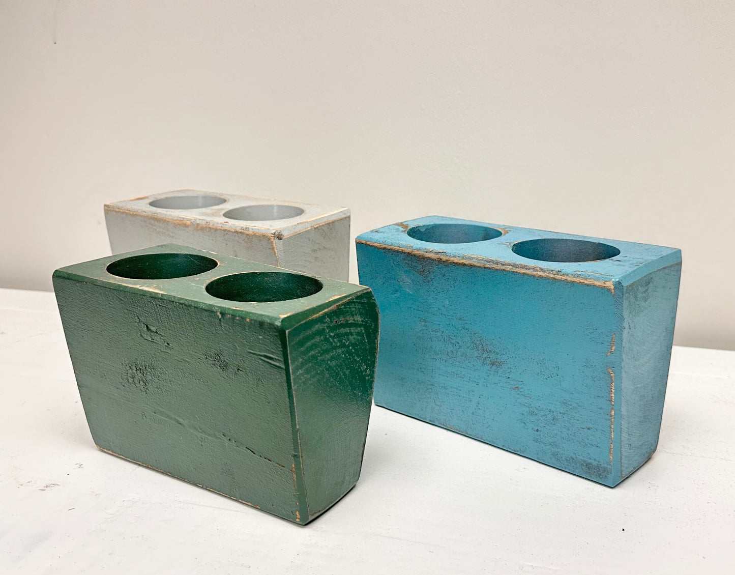 2 Hole Wood Sugar Mold