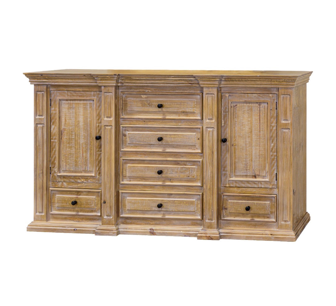 Hart Washed Barn wood King Bedroom Set